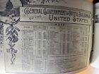 Rare Antique 1890 Allen   Ginter - State Capitol Buildings - Tobacco Card Album