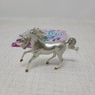 Broken Horn Breyer Unicorn Crazy Surprise Stablemates Series 4 Silver