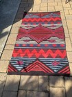 Navajo Chief s Blanket rug  Transitional Weaving Lazy Lines