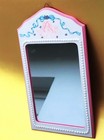 Shabby Chic Vintage Cottage Style Wall Decor Mirror Ballerina