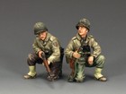 King And Country  kc-dd228 Us Army Tank Riders Set  1  2pc  