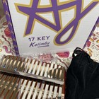 17 Key Kalimba Thumb Piano Finger Mbira Mahogany Wood Keyboard Music Instruments