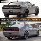 Challenger 2008-2024 Rear Spoiler Rt Sxt Srt Scat Pack Cam Hole Abs Matte Black