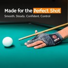 Cru5h Billiards Glove  Pool Glove Left Hand 3 Finger     Xs To Xl Sizes