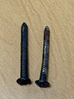 Railroad Date Nail 1947 Lot Of 2 Rare Free Shipping