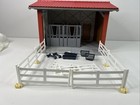 Bruder Horse Stables Barn Set  62520 1 16  Missing 2 Fence Stands