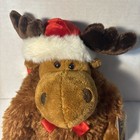 Dan Dee 10    Moose Deer Santa Collectors Choice Plush Stuffed Animal