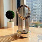 11 8   Mlb World Series Championship Resin Replica Trophy   universal Version   