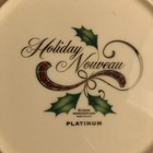 Lenox Holiday Nouveau Platinum Set Of 4 Luncheon Salad Dessert Plates 9 3 8    New