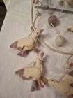 Crate barrel Pehr Handmade Wool Storks Dye Free Mobile Baby Nursery Orig  88 New
