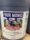 A Four Monks Red Wine Vinegar 5  Acidity marinades  Sauces  Dress  1 Gal  2 Pc 