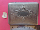 Vintage Soviet Era Old Cigarette Case With A Beautiful Pattern  Made In Ussr     6
