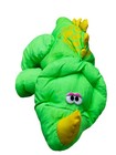 Fisher Price Puffalump Dino Roars Green Triceratops Dinosaur Plush Vintage 92