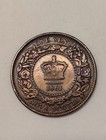 1861 - One Cent Cleaned  - Nova Scotia  - Ang 111