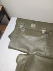 Vintage East German  Military Vinyl Uniform Bag Lot Travel Garment Luggage