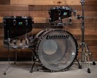 Ludwig Vistalite V50  Clear Smoke  Fab  22   13   16  