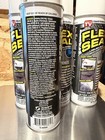 4 Pack Flex Seal White Liquid Rubber Sealant Spray 14oz Cans Stop Leaks Fast New