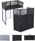Portable Dj Display Stand Foldable Dj Event Booth Facade Carry Bag 40 x20  Table