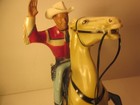Vintage Hartland King Of Cowboys  Roy Rogers rearing Trigger Complete 800 series
