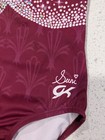 Suni Lee Small Olympic Gymnastics Dance Leotard Ultra Soft Maroon