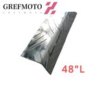  set Of 6  063 Aluminum Diamond Plate 2  X 2  X 48  Wall Edge Corner Guard Angle