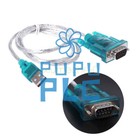 Usb To Rs232 Serial Port 9 Pin Db9 Cable Serial Com Port Adapter Convertor Blue