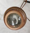Vintage 1920s Machine Age Art Deco Desk Clamp Lamp Atomic Modern Fisheye