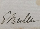 Edward Buller Member Of Parliament Signed Free Franked Envelope Staffordshire Uk
