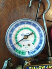 Ritchie Yellow Jacket Test And Charging Manifold With 60  Hoses R22 r12 r502