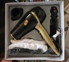 T3 Featherweight 2 Professional Salon Hair Dryer Black 73828 W brush New In Box