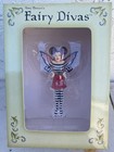 Amy Brown Fairy Divas Bratty Ornament 87845 Attitude Diva Red Winged Pixie Figur