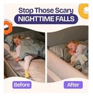 Comfybumpy Bed Rail For Toddlers  With Washable Cover  