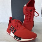 Adidas Originals Nmd_r1 J Red Running Shoes Sneakers Youth Size 6   Women 7 5