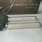 Lenox Jubilee Pearl Dessert Set Nib  Pearls In Handle Cake Knife   Server