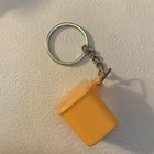 Mini Tupperware Keychain Lot Of 7 Signature Line Mini High Apricot Orange 1x1