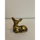  Vintage Solid Brass Deer  Mid Century Mcm 