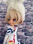 Custom Icy Doll   Tan Skin   Wig   Outfit Included