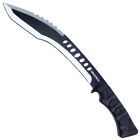 Tactical Fixed Blade Kukri Jungle Machete Survival Hunting Knife W  Sheath 16 