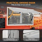 Concession Stand Trailer Serving Window Awning Food Truck Service Screen Windows