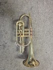 Gold Lacquer Holton Bb C602rc Cornet W Case And Mpc 