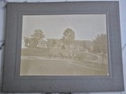 Vintage Creepy Cemtary Hearse Carrie s Casket Kingfield Maine Photograph 1890s 