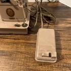 Singer 301a Vintage 50s Long Bed Sewing Machine Case Manual Beige Working