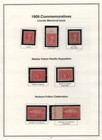 Us 1907-1925 Collection Of 32 Stamps On 7 Album Pages Majority Are Never Hinged