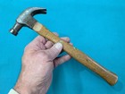 Fulton Tool Works 12 Oz  Curved Claw Hammer Round Face And Poll  depression Era 