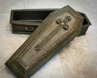 Coffin Jewelry Box  Casket Trinket Box  Vampire  Gothic Decor  Oddities