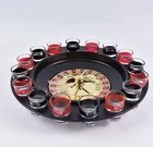 Shot Glass Roulette Drinking Game Set Wheel  Casino  Party Table Games