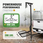 600lbs 360   Swivel Hitch Mount Deer Hanger Game Hoist W  Lifting System Platform