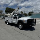 2011 Ford Super Duty F-450 At30g 4wd Altec Bucket Service Truck F 550 Dodge Ram