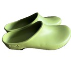 Sloggers Women s 9 Eu 40 Lime Green Waterproof Rubber Mule Clogs Garden Shoes