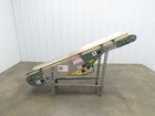 Hytrol 12 x 5  11  Slider Bed Incline Belt Conveyor  5hp 115v 1ph End Drive